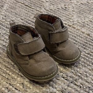 Cherokee Tan Kids Boots with Straps-size 5